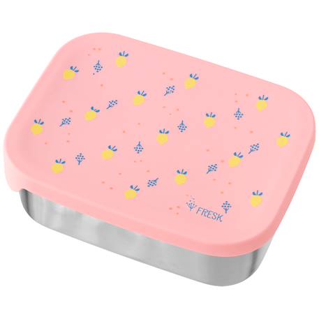 Lunch box summer fruit Rose, jaune, bleu 1 - vertbaudet enfant 