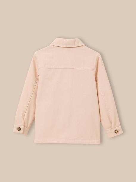 Veste worker fille en denim Nude 2 - vertbaudet enfant 