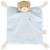 Doudou plat Bleu, beige, blanc+Vert, beige, blanc 1 - vertbaudet enfant 