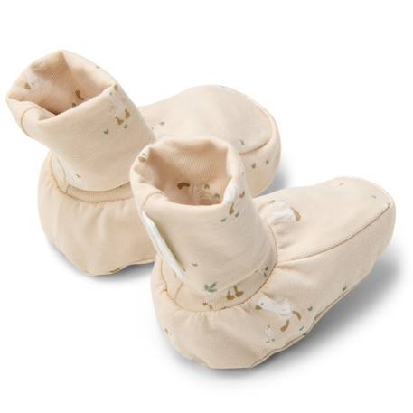 Chaussons little goose (0-3 mois) Beige, blanc 2 - vertbaudet enfant 