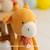 Poupée en tissu enfant girafe Yellow and orange 5 - vertbaudet enfant 