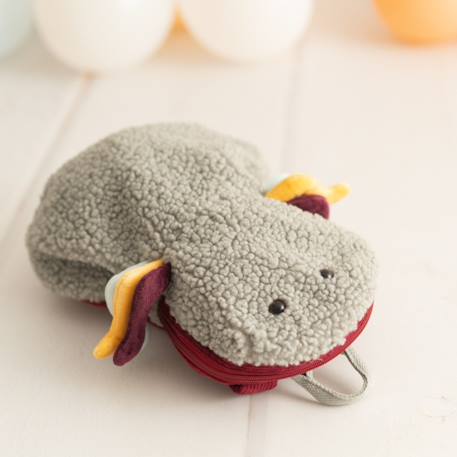 Sac à dos araignée en coton doux Grey 3 - vertbaudet enfant 
