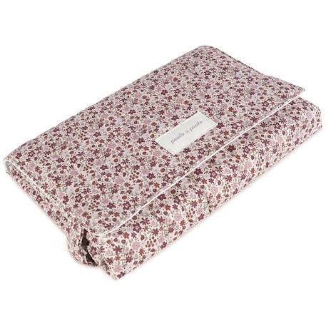 Tapis à langer cherry fleurs Mauve 5 - vertbaudet enfant 