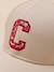 Casquette c en tissu liberty Ecru+Rose 2 - vertbaudet enfant 