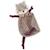 Doudou plat écureuil cherry rayé Mauve 2 - vertbaudet enfant 