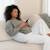 Coussin de grossesse et d'allaitement twisty Pearl grey 2 - vertbaudet enfant 