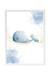 Cadre mural enfant baleine douce Multi coloured 1 - vertbaudet enfant 
