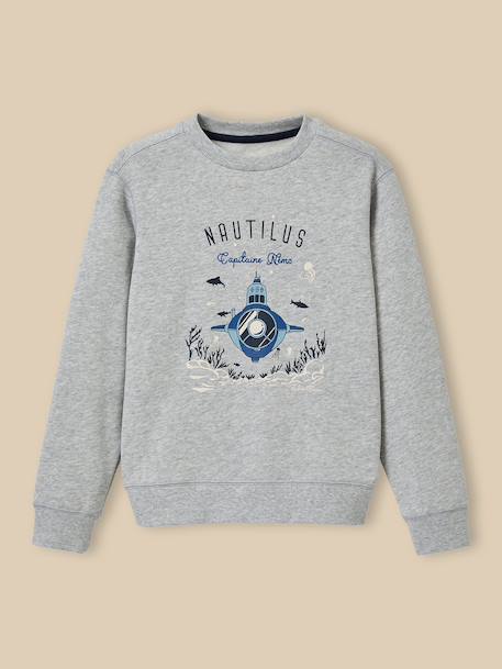 Garçon-Pull, gilet, sweat-Sweat enfant collection jules verne - coton biologique