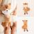 Poupée en tissu enfant renard brun doux Brown 6 - vertbaudet enfant 