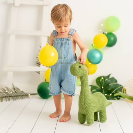 Lot 2 peluches dinosaures coton Green olive 3 - vertbaudet enfant 