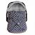 Chancelière couverture enveloppante nid d'ange bébé réversible en coton minky eli Bleu+Bleu marine 5 - vertbaudet enfant 