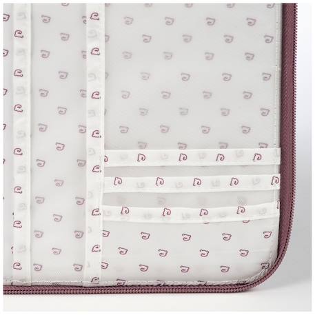 Protège carnet de santé cherry fleurs Mauve 5 - vertbaudet enfant 