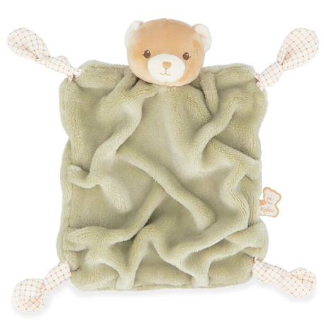 Doudou plat Bleu, beige, blanc+Vert, beige, blanc 7 - vertbaudet enfant 