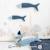 Lot 2 peluches poissons tissu doux Light blue 4 - vertbaudet enfant 
