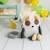 Sac bandoulière pingouin en coton doux White and black 3 - vertbaudet enfant 