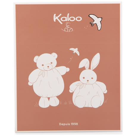 Doudou plat Bleu, beige, blanc+Vert, beige, blanc 5 - vertbaudet enfant 