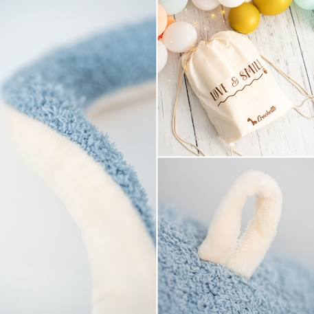 Peluche raie en tissu doux océan Light blue 6 - vertbaudet enfant 