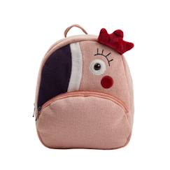 Sac à dos poule en coton doux  - vertbaudet enfant