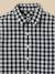 Chemise à carreau vichy garçon Vichy encre/blanc 2 - vertbaudet enfant 
