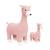 Lot 2 peluches cerfs coton Pink 1 - vertbaudet enfant 