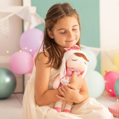 Poupée en tissu enfant lapine Pink 3 - vertbaudet enfant 