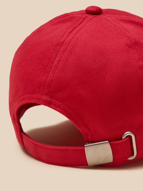 Casquette junior Denim bleu+Rouge 7 - vertbaudet enfant 