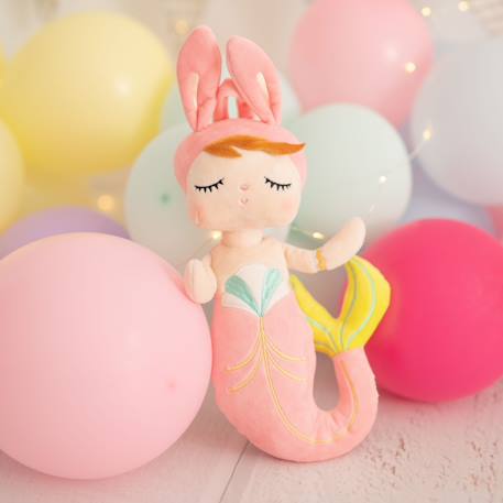 Poupée en tissu enfant sirène lapine Pink 4 - vertbaudet enfant 