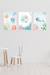 Lot 3 cadres muraux enfant univers océan Multi coloured 3 - vertbaudet enfant 