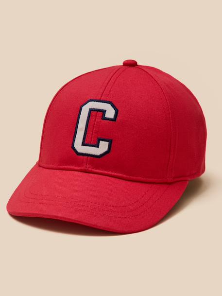 Casquette junior Denim bleu+Rouge 5 - vertbaudet enfant 