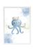 Cadre mural enfant poulpe marin Multi coloured 1 - vertbaudet enfant 