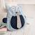 Sac à dos castor en coton doux Blue 3 - vertbaudet enfant 