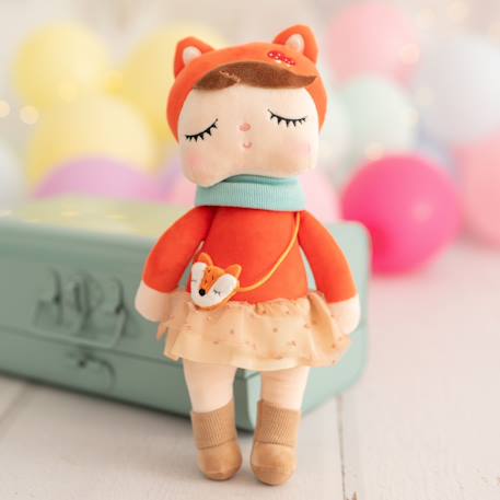 Poupée en tissu enfant renard Red and yellow 4 - vertbaudet enfant 