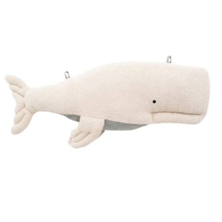 Peluche béluga en tissu doux océan Beige 1 - vertbaudet enfant 