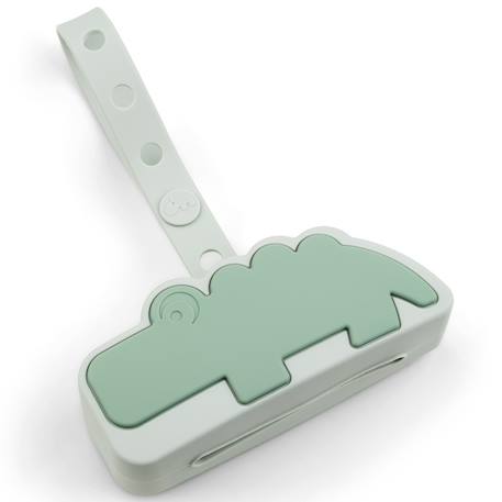 Range sucette en silicone elphee bleu Sable+Vert 4 - vertbaudet enfant 