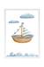 Cadre mural enfant bateau marin Multi coloured 1 - vertbaudet enfant 