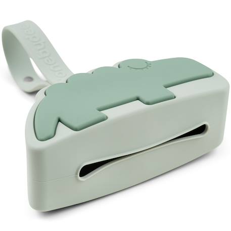 Range sucette en silicone elphee bleu Sable+Vert 5 - vertbaudet enfant 