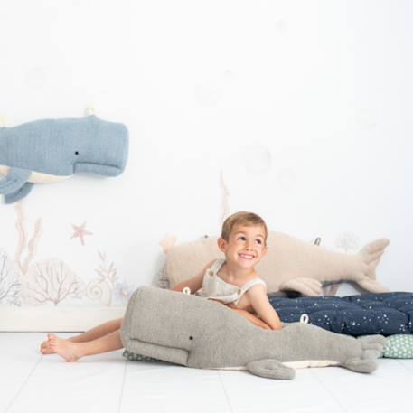 Peluche béluga en tissu doux océan Grey 2 - vertbaudet enfant 