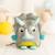 Sac à dos tricératops en coton doux Grey and light blue 3 - vertbaudet enfant 