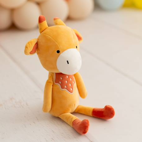 Poupée en tissu enfant girafe Yellow and orange 4 - vertbaudet enfant 