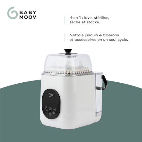 Lave biberon et stérilisateur nutriwash Beige 3 - vertbaudet enfant 