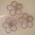 Jouet de dentition en silicone daisy Rose+Violet 12 - vertbaudet enfant 