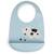 Bavoir silicone dotti bleu Bleu+Rose+Sable 1 - vertbaudet enfant 