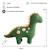 Lot 2 peluches dinosaures coton Green olive 6 - vertbaudet enfant 