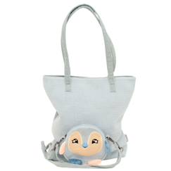 Sac bandoulière pingouin en coton doux  - vertbaudet enfant