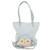 Sac bandoulière pingouin en coton doux Blue 1 - vertbaudet enfant 