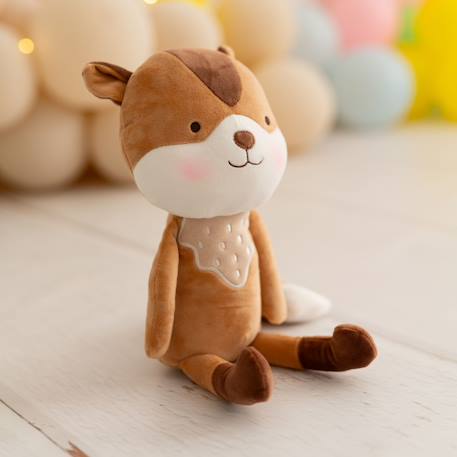 Poupée en tissu enfant renard brun doux Brown 4 - vertbaudet enfant 