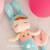 Poupée en tissu enfant sirène lapine Light blue 5 - vertbaudet enfant 