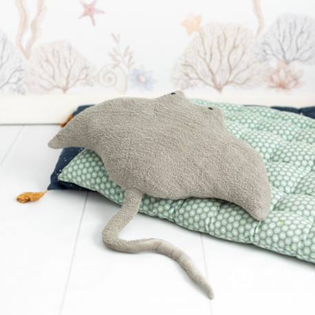 Lot 3 animaux océan raie + poissons Grey and light blue 4 - vertbaudet enfant 