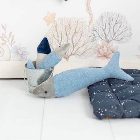 Lot 3 animaux océan béluga + poissons Grey and light blue 3 - vertbaudet enfant 