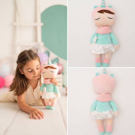 Poupée en tissu enfant licorne Light blue 6 - vertbaudet enfant 